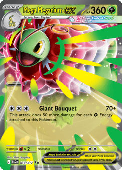 Mega Meganium ex - 10/217