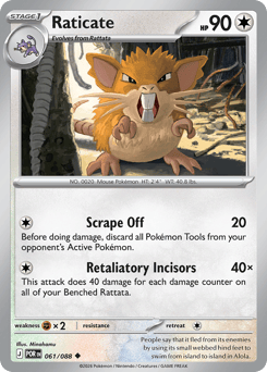 Zeldzame Raticate Pokémon kaart online kopen bij Find My Card