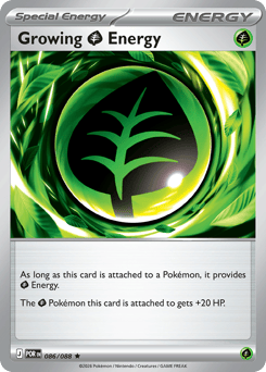 Zeldzame Growing Energy Pokémon kaart online bij Find My Card