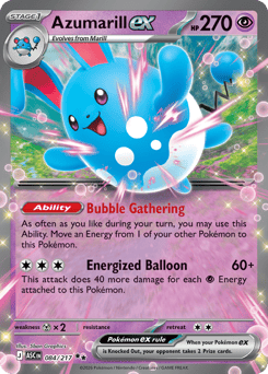 Azumarill ex - 84/217